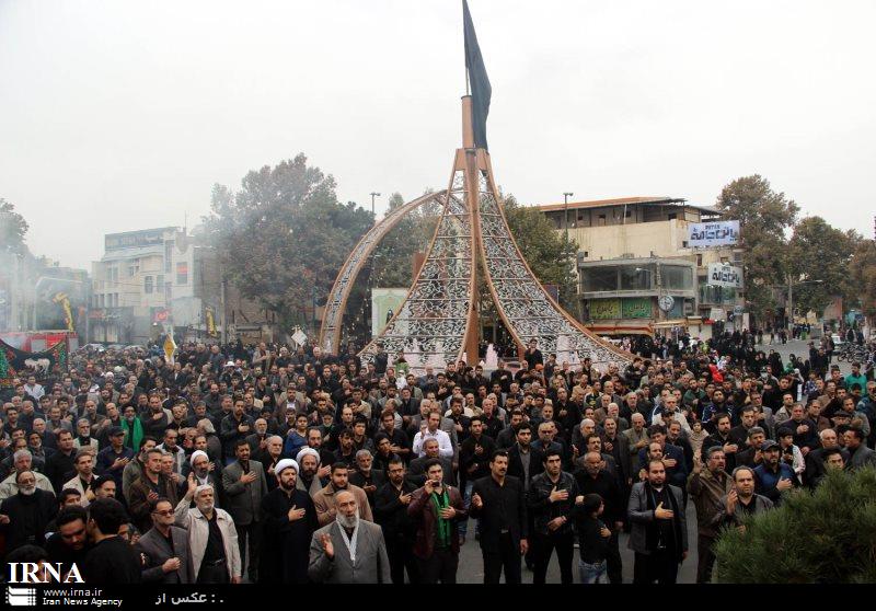 اجتماع بزرگ عزاداران حسيني در ورامين برگزار شد