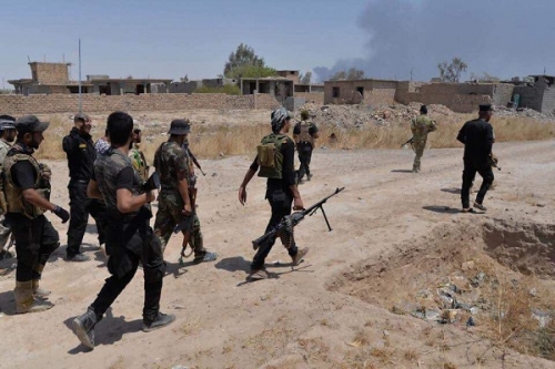 الحشد الشعبي يصد هجوما للدواعش في الكرمة استخدم فيه غاز الكلور السام الحشد الشعبي يصد هجوما للدواعش في الكرمة استخدم فيه غاز الكلور السام