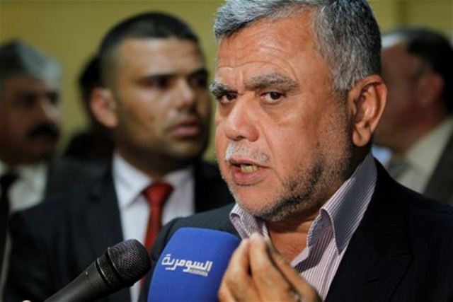 العامري يطالب التحالف الدولي بإبداء جدية في دعم العراق العامري يطالب التحالف الدولي بإبداء جدية في دعم العراق