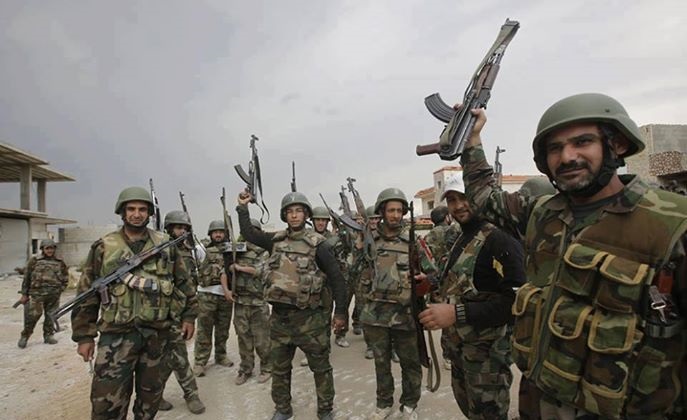 الجيش السوري يفرض سيطرته علي مدينة الحاضر وعدد من القري والمزارع بريف حلب الجنوبي الجيش السوري يفرض سيطرته علي مدينة الحاضر وعدد من القري والمزارع بريف حلب الجنوبي