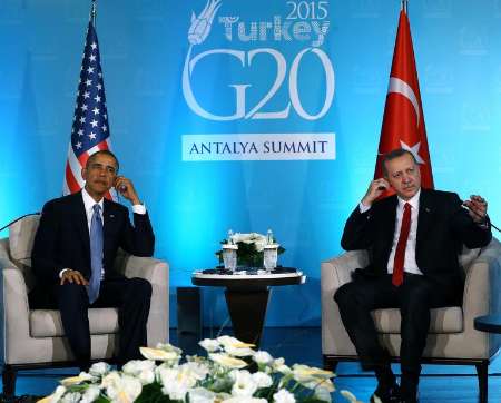 اردوغان: موضعگيري عليه تروريسم در نشست جي 20 بطور قطعي جاي خواهد داشت