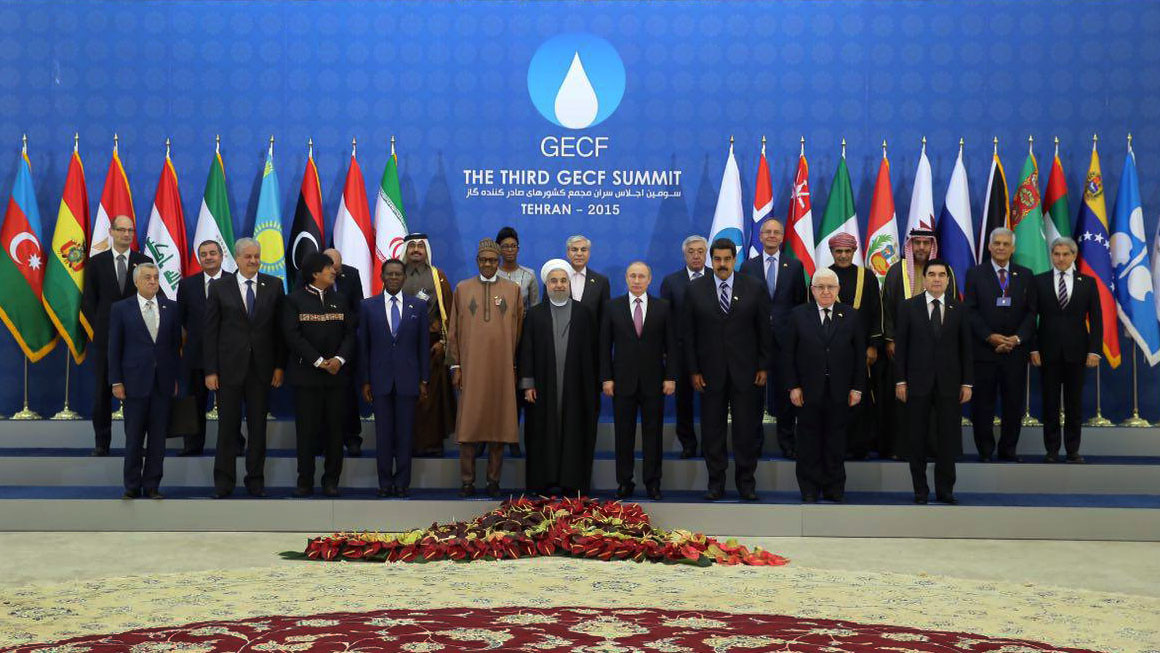 سران 9 كشور صادر كننده گاز عكس یادگاری گرفتند سران 9 كشور صادر كننده گاز عكس یادگاری گرفتند