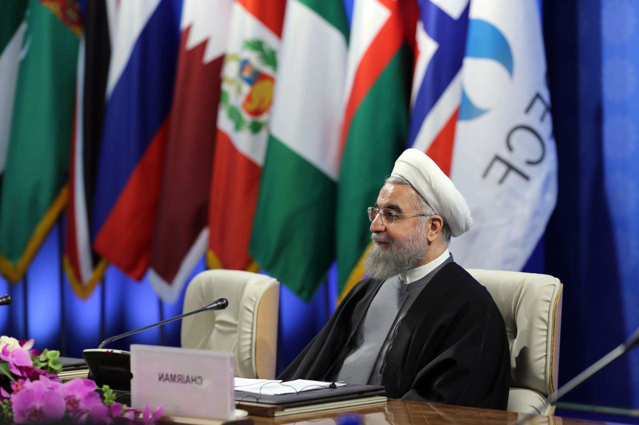 روحانی عضویت ناظر جمهوری آذربایجان در مجمع كشورهای صادركننده گاز را تبریك گفت روحانی عضویت ناظر جمهوری آذربایجان در مجمع كشورهای صادركننده گاز را تبریك گفت