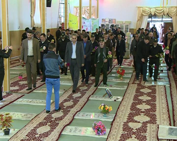 گلزار شهداي مشگين شهر عطرافشاني و گلباران شد گلزار شهداي مشگين شهر عطرافشاني و گلباران شد