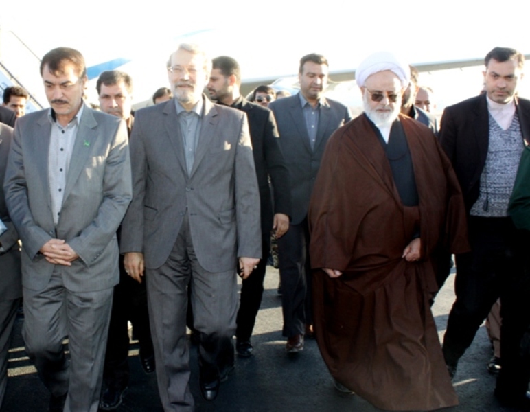 رئيس مجلس شوراي اسلامي از پايانه مرزي مهران ديدن كرد