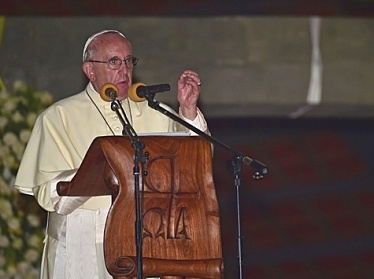 Pope roars against corruption 'in the Vatican, too'