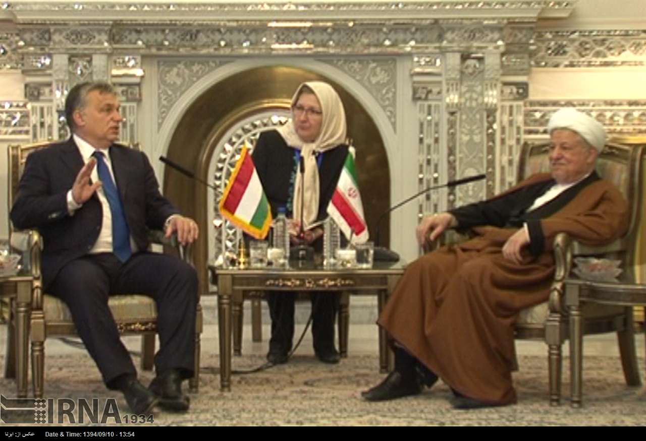 دیدار نخست وزیر مجارستان با هاشمی رفسنجانی