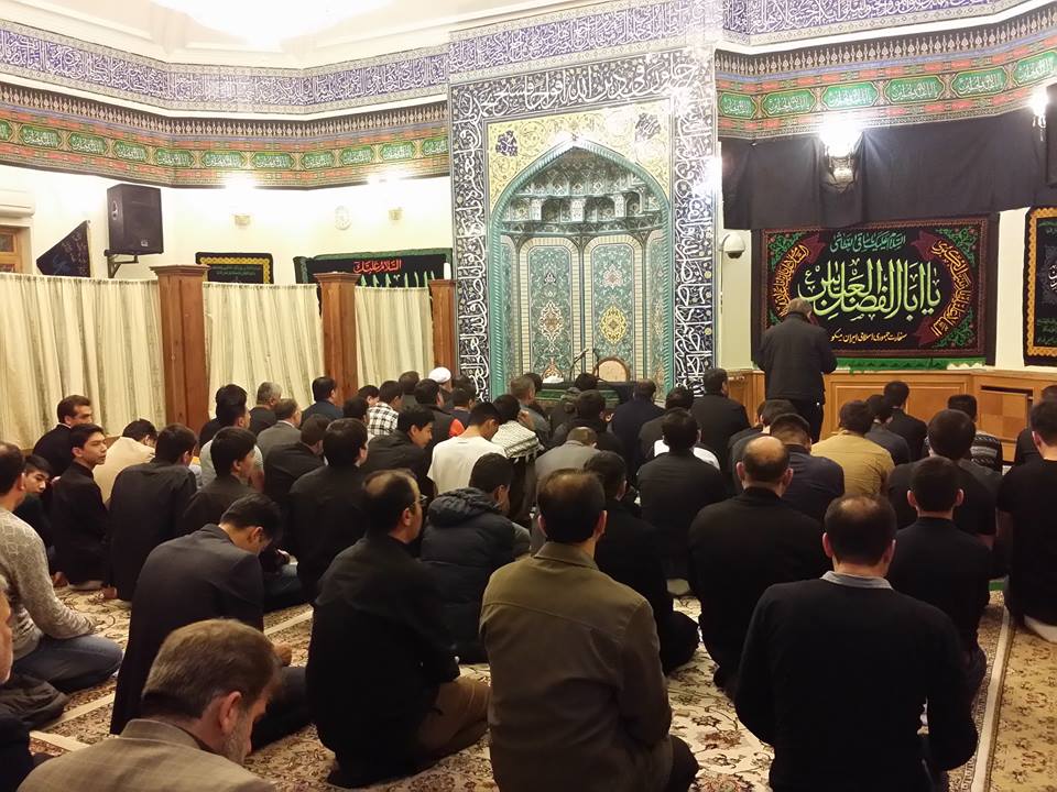 سوگواری اربعین كربلای حسینی در مسكو برگزار شد سوگواری اربعین كربلای حسینی در مسكو برگزار شد