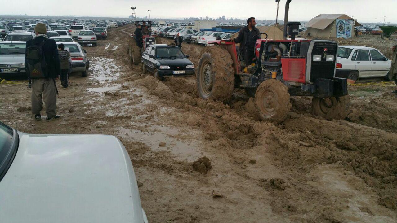 حاشیه نگاری خبرنگار ایرنا از بازگشت زائران اربعین حسینی در مهران