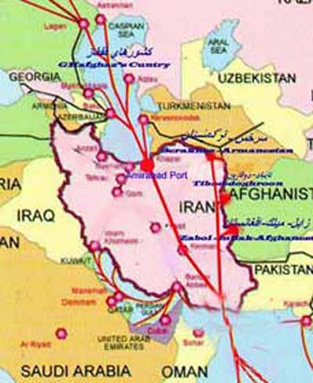 كریدور شمال - جنوب زمینه توسعه اقتصادی آسیای غربی را فراهم می كند