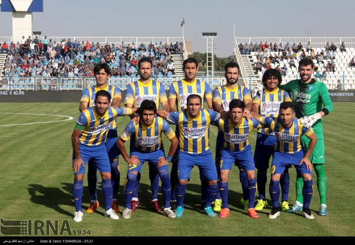 گسترش فولاد بازی برد را مساوی كرد گسترش فولاد بازی برد را مساوی كرد