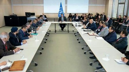جلسه صبح مذاكرات یمن بدون نتیجه در سوئیس پایان یافت جلسه صبح مذاكرات یمن بدون نتیجه در سوئیس پایان یافت