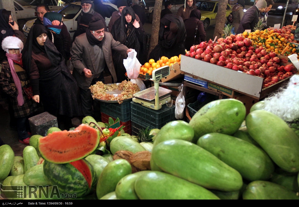 آمادگی برای شب یلدا در استانها