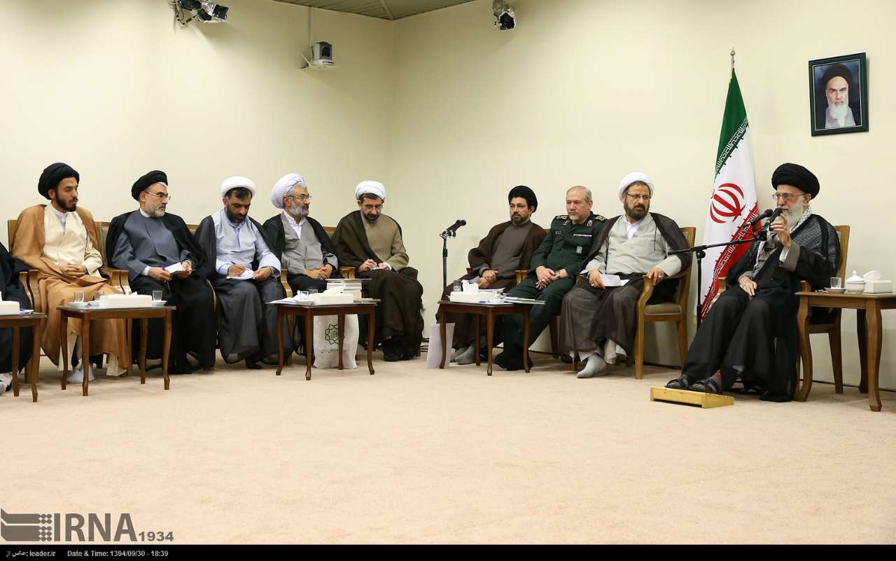 سخنان رهبر انقلاب در دیدار اعضای ستاد جشنواره شعر حوزه سخنان رهبر انقلاب در دیدار اعضای ستاد جشنواره شعر حوزه