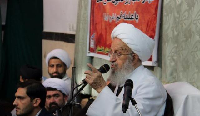 آيت الله مكارم شيرازي:دشمن از وحدت شيعه و سني به لرزه مي افتد آيت الله مكارم شيرازي:دشمن از وحدت شيعه و سني به لرزه مي افتد