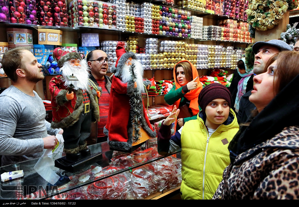 خرید سال نو میلادی در تهران