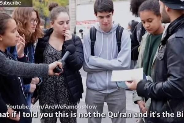 Bible disguised as Quran shocks New Yorkers Bible disguised as Quran shocks New Yorkers