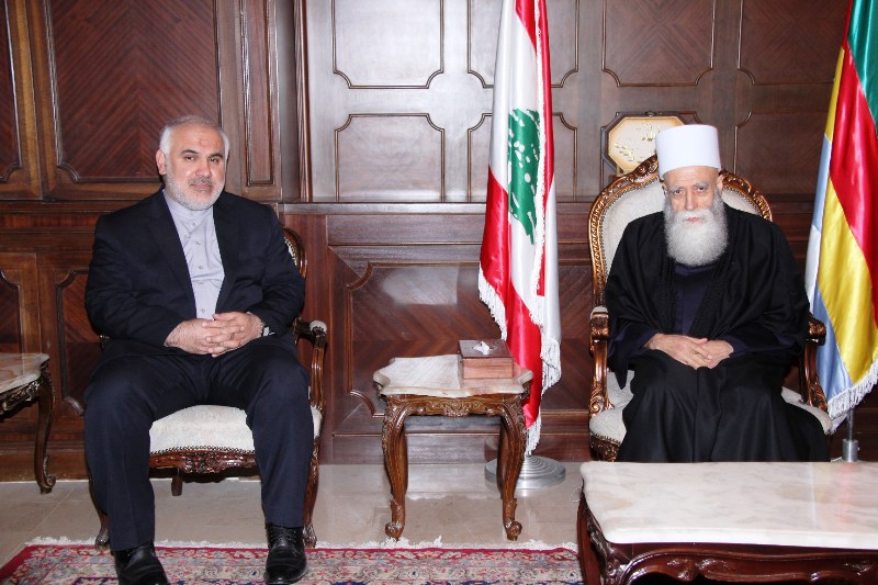 شیخ عقل طائفه موحدین دروزلبنان خواستارگفت وگو و تفاهم بین كشورهای اسلامی شد شیخ عقل طائفه موحدین دروزلبنان خواستارگفت وگو و تفاهم بین كشورهای اسلامی شد