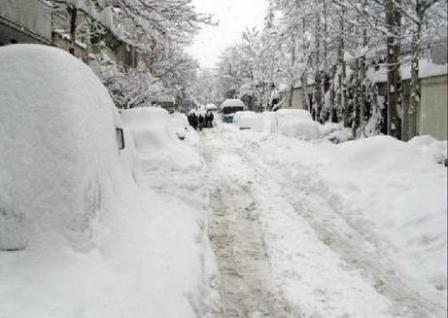 سردشت با 90 سانتيمتر ركورددار بيشترين بارش برف در آذربايجان غربي