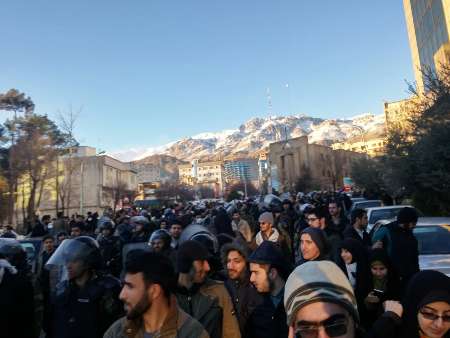 Protestors rally in front of Saudi embassy in Tehran Protestors rally in front of Saudi embassy in Tehran