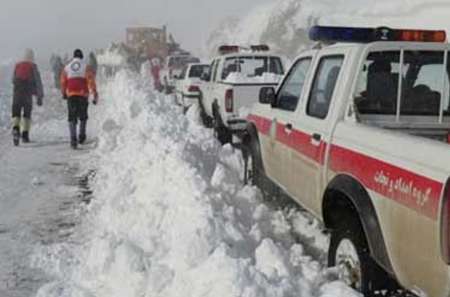 هلال احمر: 18 هزار تن در برف و كولاك21 استان كشور امداد رساني شدند