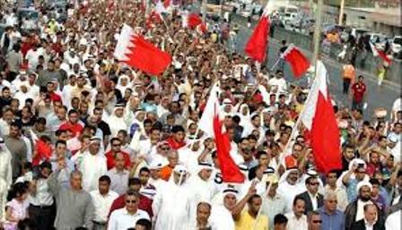 Hundreds march in Bahrain protests against Saudis Hundreds march in Bahrain protests against Saudis