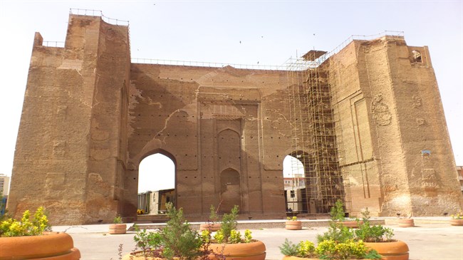 Large historical impressive building 'Arg-e Tabriz' in northwest of Iran Large historical impressive building 'Arg-e Tabriz' in northwest of Iran