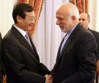 زمینه‌های همكاری دوجانبه اقتصادی راهبردی ایران و چین بررسی شد