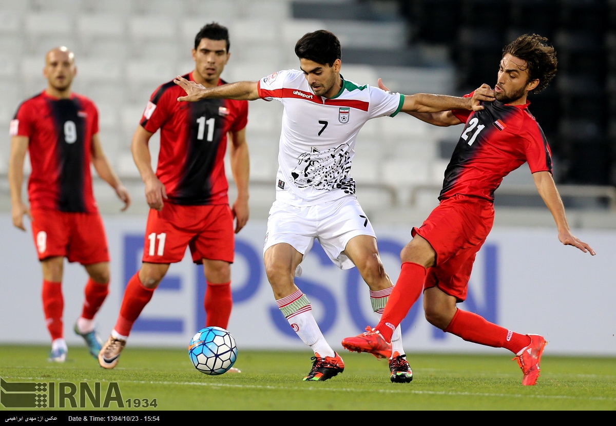 IRNA English - Iran, Syria football teams compete for Rio Olympic