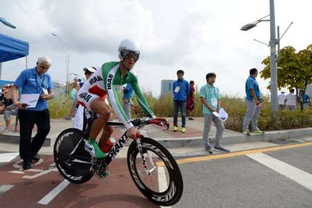 Iran's first Asian Cycling Championship medal Iran's first Asian Cycling Championship medal