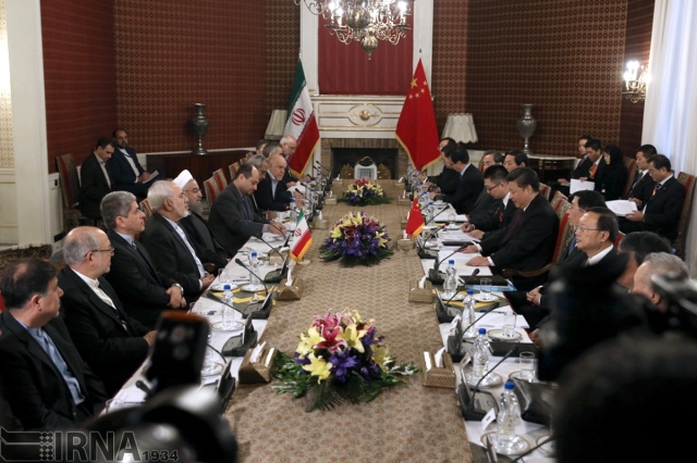 امضای 17 سند و یادداشت تفاهم همكاری بین ایران و چین
