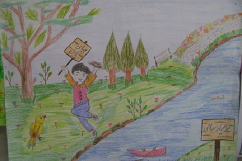 مسابقه نقاشی نقاشی هوای پاک