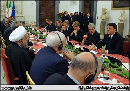 Iran, Italy sign 14 multi-billion euro cooperation agreements Iran, Italy sign 14 multi-billion euro cooperation agreements