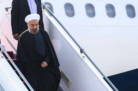 President Rouhani arrives in Paris President Rouhani arrives in Paris