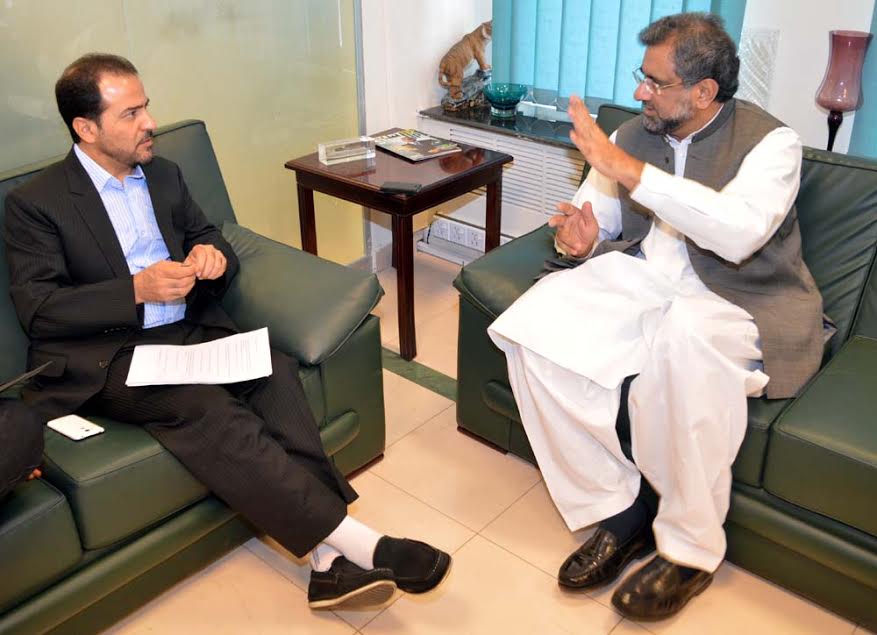 Pak oil minister's Tehran visit to discuss IP Pak oil minister's Tehran visit to discuss IP