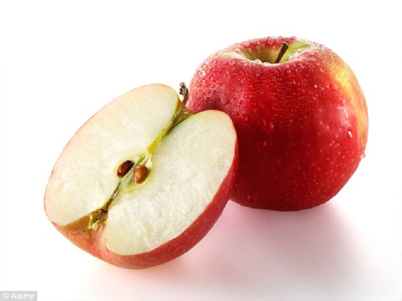 An apple a day helps keep the pounds away An apple a day helps keep the pounds away