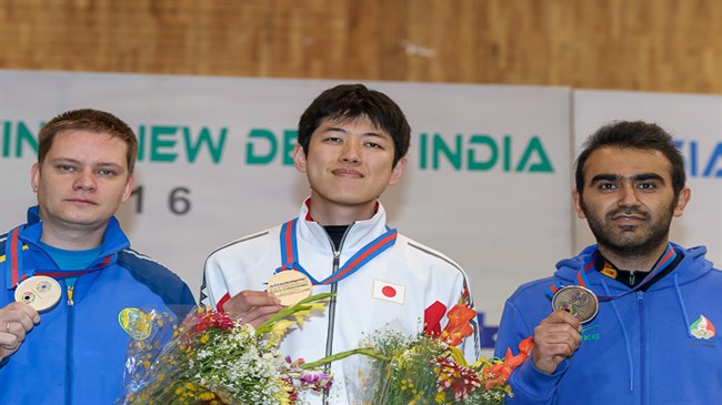 Iran’s Norouzian shoots at Rio Olympic target Iran’s Norouzian shoots at Rio Olympic target