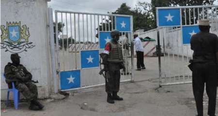 حمله خمپاره ای به كاخ ریاست جمهوری سومالی