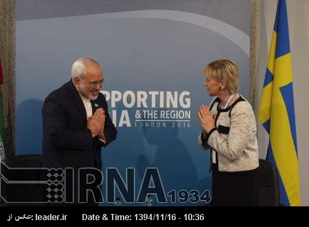 Zarif’in Londra’daki yoğun temasları Zarif’in Londra’daki yoğun temasları
