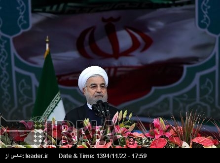Ruhani: İran halkı hiçbir tehdit ve baskı karşısında teslim olmaycaktır Ruhani: İran halkı hiçbir tehdit ve baskı karşısında teslim olmaycaktır