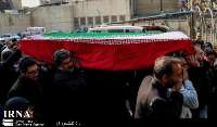 پیكر شهید مدافع حرم در تهران تشییع شد