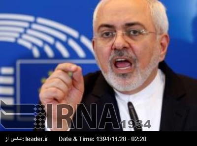 Zarif: Suriye’de savaşın yayılması tehlikelidir Zarif: Suriye’de savaşın yayılması tehlikelidir