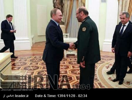 Dehgan, Putin ile görüştü Dehgan, Putin ile görüştü