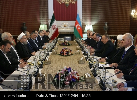 Ruhani: Tahran-Bakü ilişkileri stratejiktir Ruhani: Tahran-Bakü ilişkileri stratejiktir