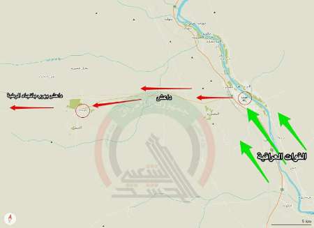 فرار گروهي عناصر داعش از شهرهاي غرب الانبار