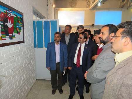 Iran, Afghan children’s Peace and Friendship Painting Exhibition in Torbat-e Jam