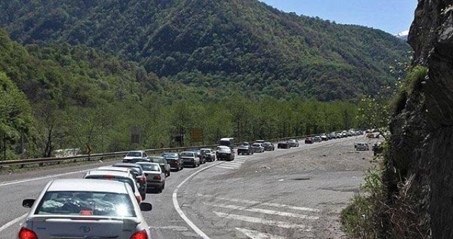 ترافيك سنگين در محور نوكنده - گرگان – جنگل گلستان ترافيك سنگين در محور نوكنده - گرگان – جنگل گلستان