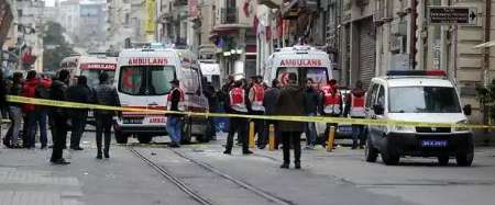 وقوع انفجار انتحاری در استانبول/ تاكنون 5كشته و 36زخمی،12 خارجی در میان مصدومان