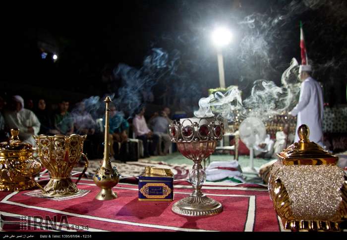 «دینگه‌مارو» پیرزنی قوز کرده از زارهای مشهور حوزه خلیج فارس+فیلم