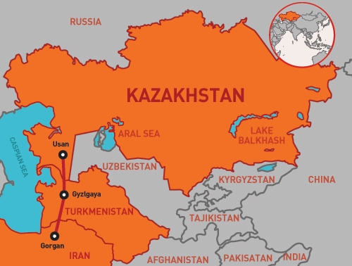 همكاری های كشتیرانی و حمل و نقل دریایی ایران و قزاقستان آغاز شد